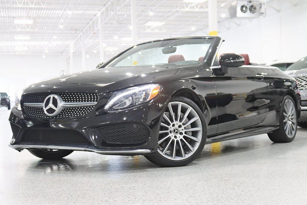 used 2018 Mercedes-Benz C-Class car, priced at $33,800