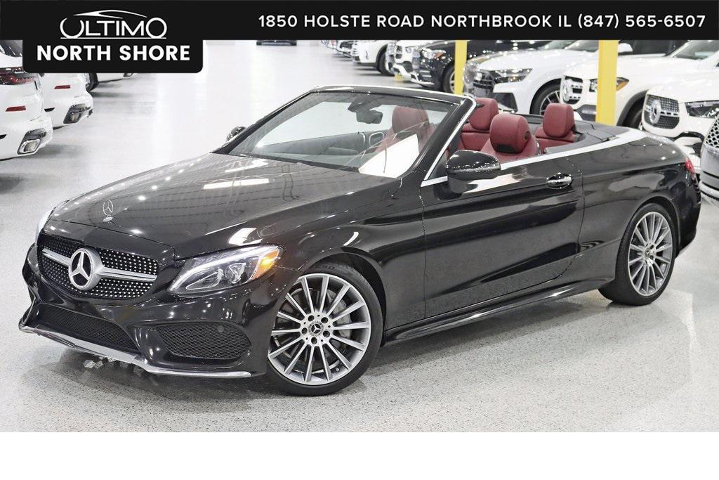 used 2018 Mercedes-Benz C-Class car, priced at $33,800