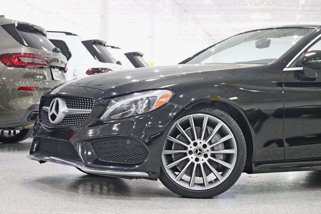 used 2018 Mercedes-Benz C-Class car, priced at $33,800