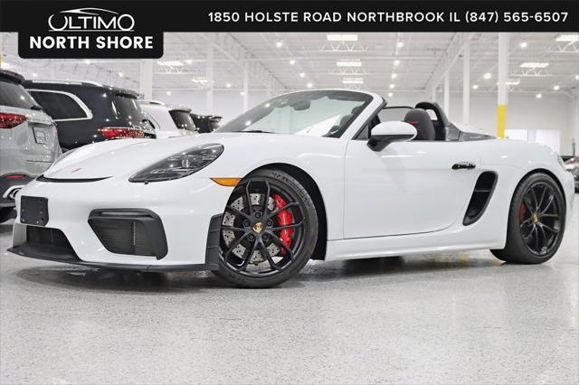 used 2021 Porsche 718 Spyder car, priced at $124,984