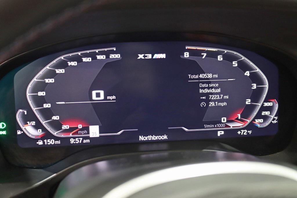 used 2023 BMW X3 M car, priced at $61,765