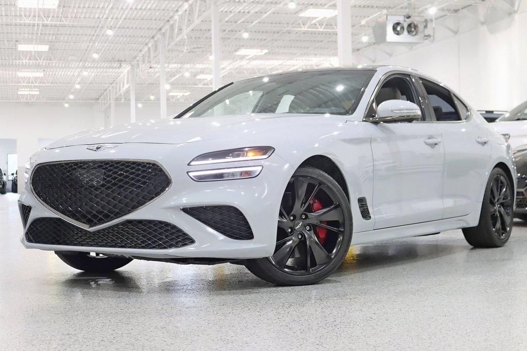 used 2022 Genesis G70 car, priced at $31,800