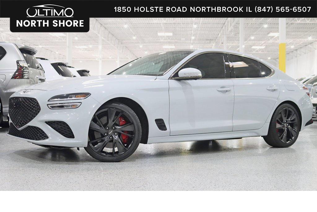 used 2022 Genesis G70 car, priced at $31,800