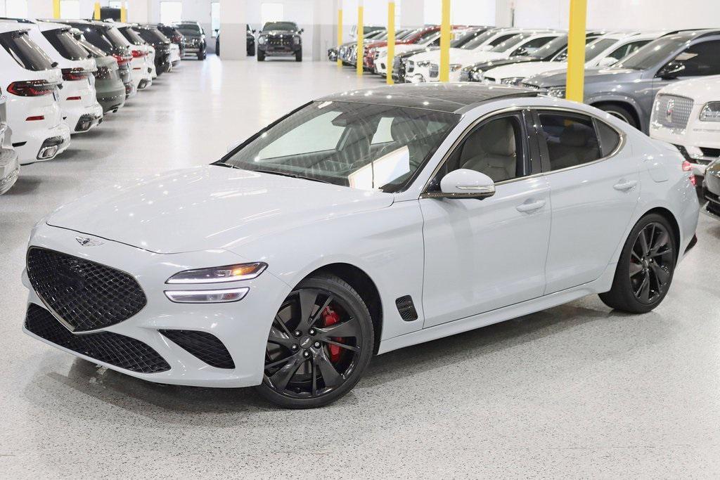used 2022 Genesis G70 car, priced at $31,800