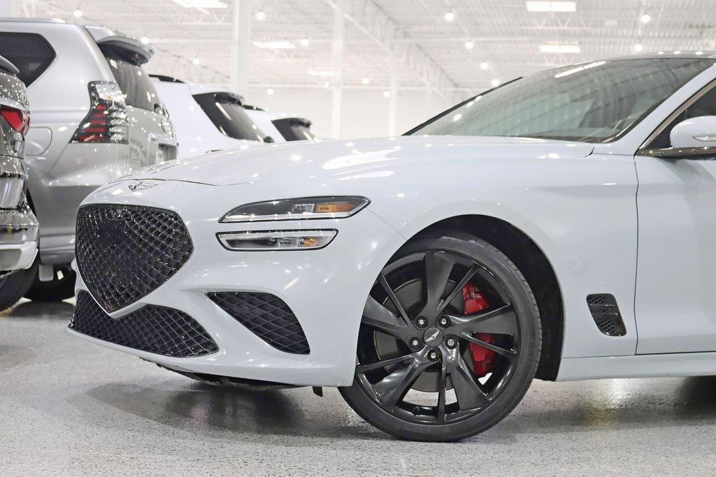 used 2022 Genesis G70 car, priced at $31,800