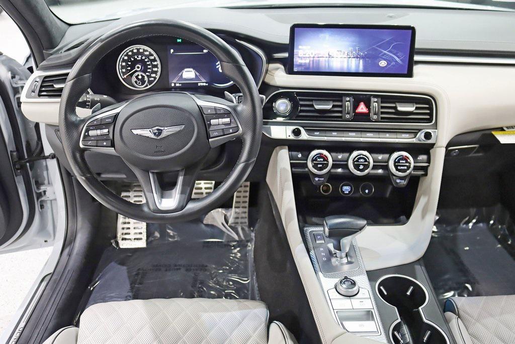 used 2022 Genesis G70 car, priced at $31,800