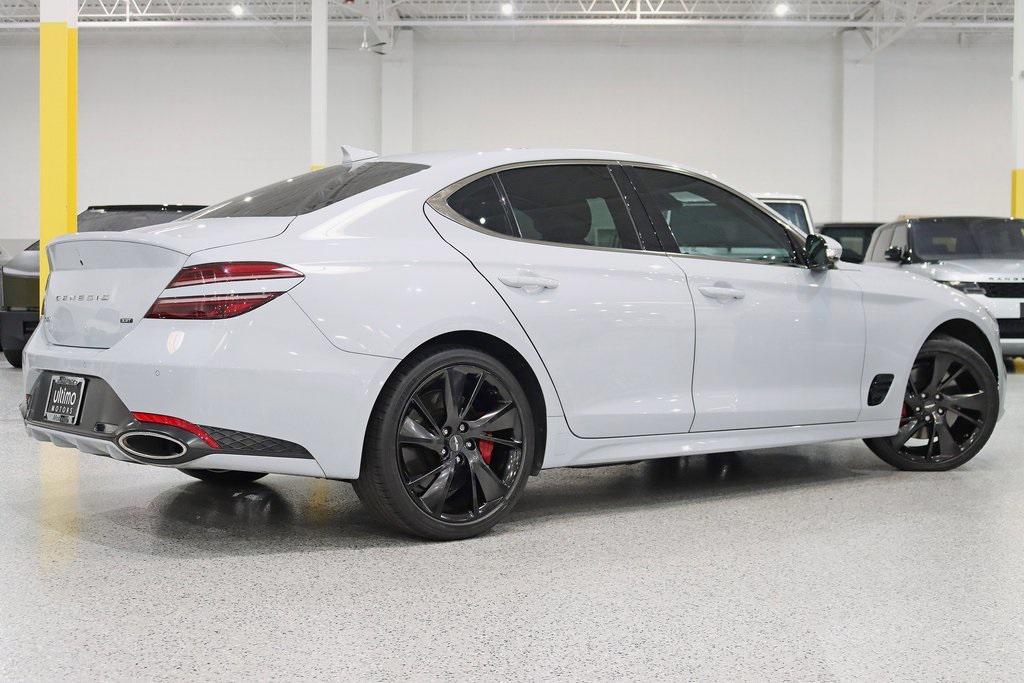 used 2022 Genesis G70 car, priced at $31,800