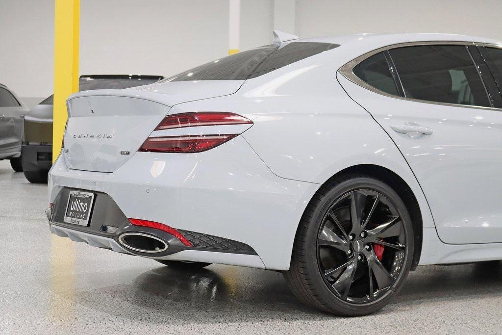 used 2022 Genesis G70 car, priced at $31,800