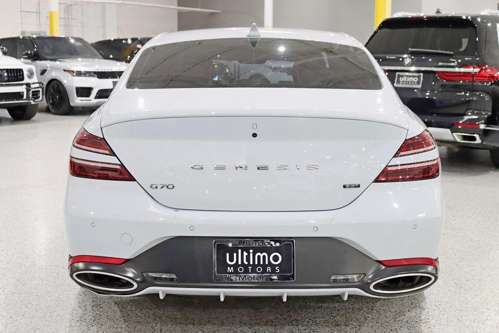 used 2022 Genesis G70 car, priced at $31,800