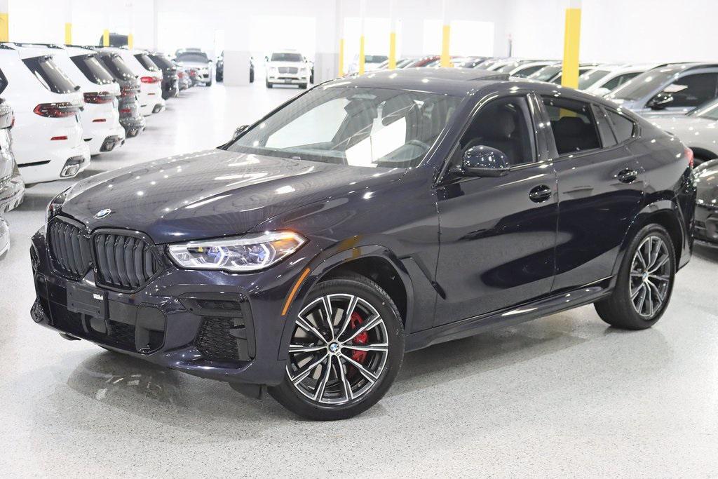 used 2022 BMW X6 car, priced at $53,800