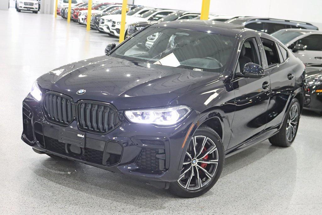 used 2022 BMW X6 car, priced at $53,800