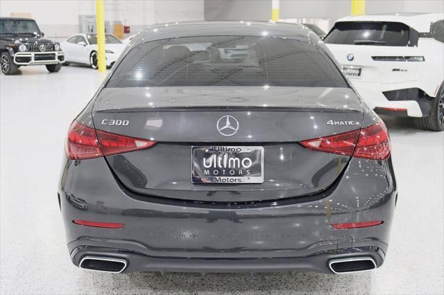 used 2022 Mercedes-Benz C-Class car, priced at $34,800