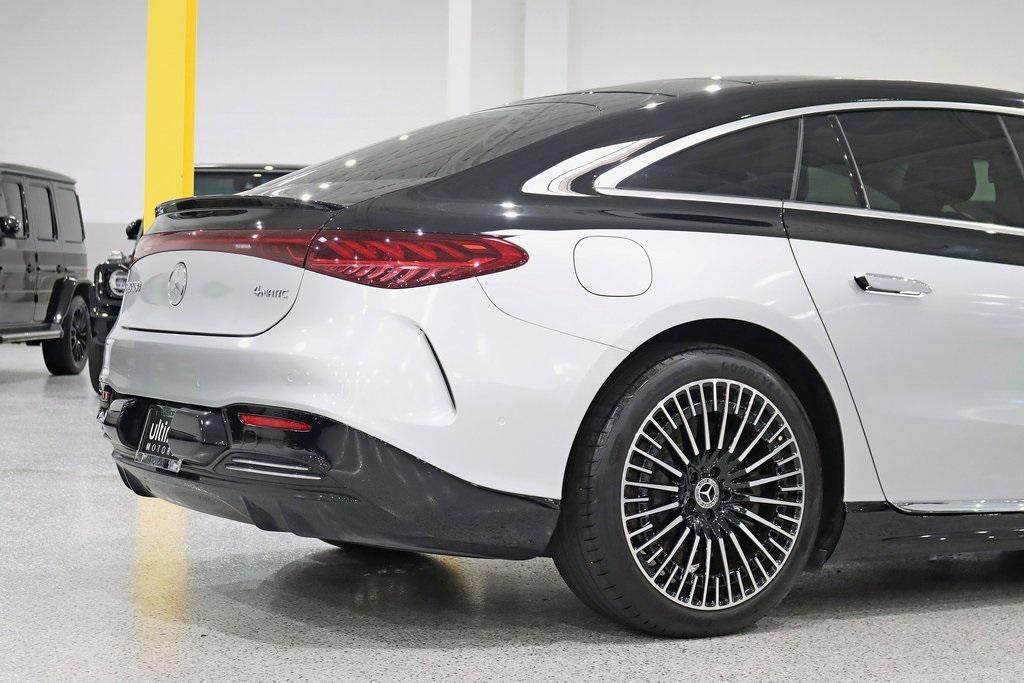 used 2022 Mercedes-Benz EQS 580 car, priced at $55,900