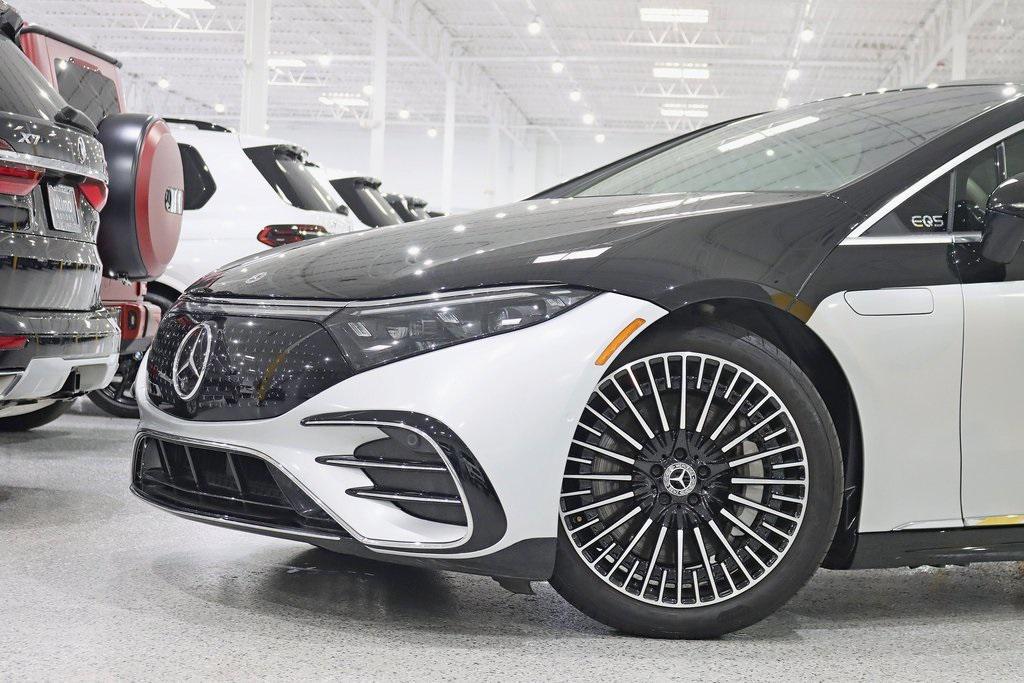 used 2022 Mercedes-Benz EQS 580 car, priced at $55,900