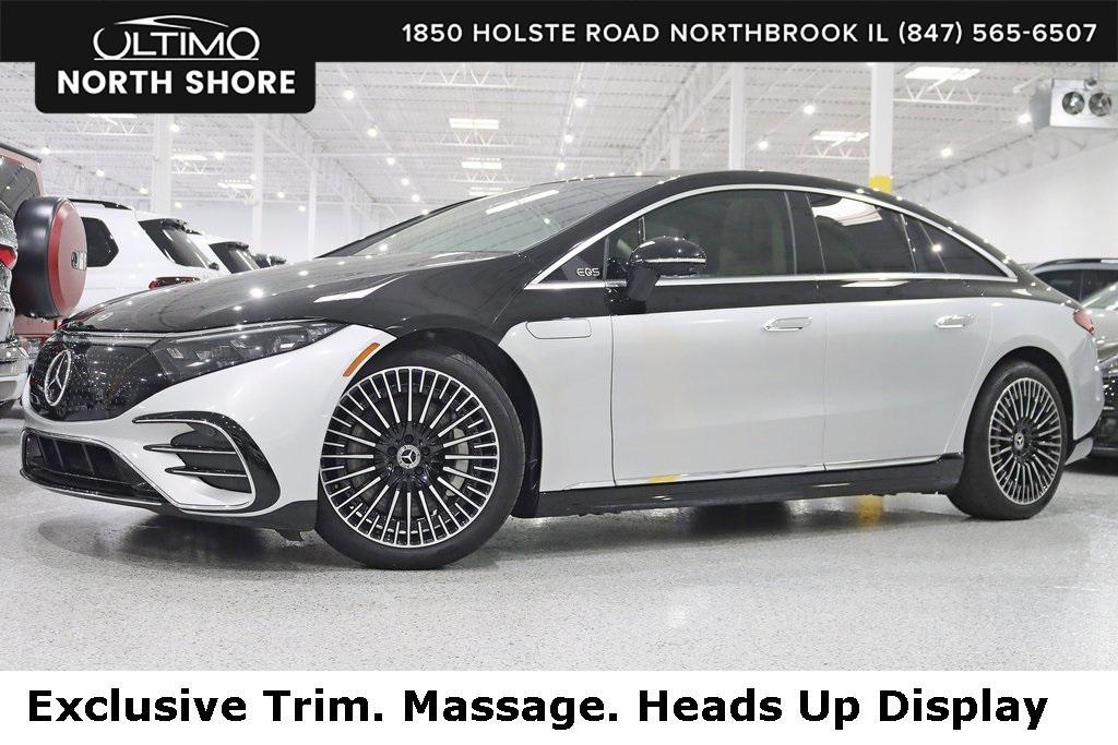 used 2022 Mercedes-Benz EQS 580 car, priced at $55,900