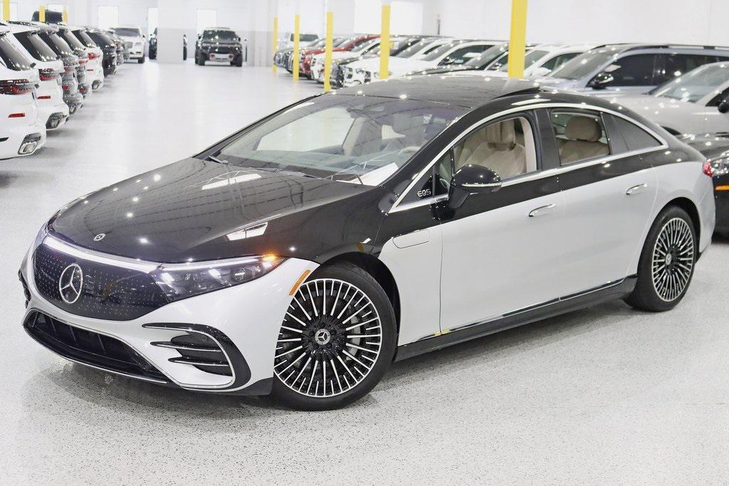 used 2022 Mercedes-Benz EQS 580 car, priced at $55,900