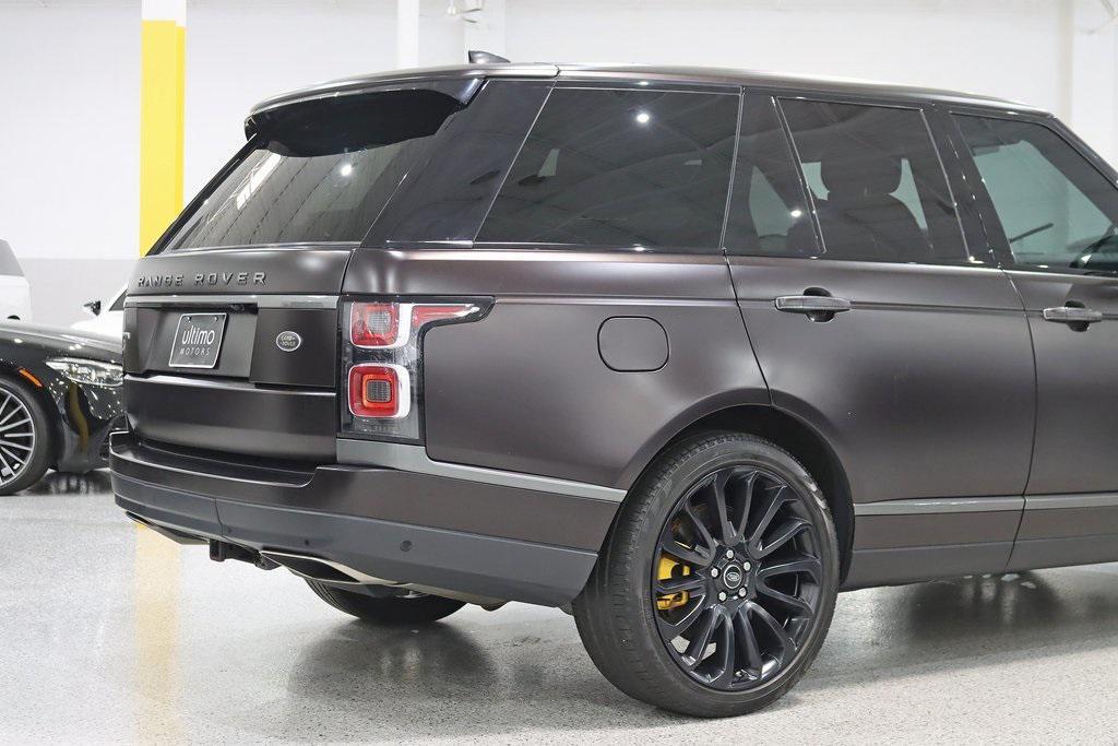 used 2019 Land Rover Range Rover car, priced at $49,900