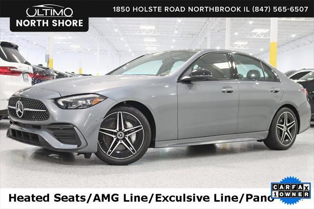 used 2024 Mercedes-Benz C-Class car, priced at $44,800