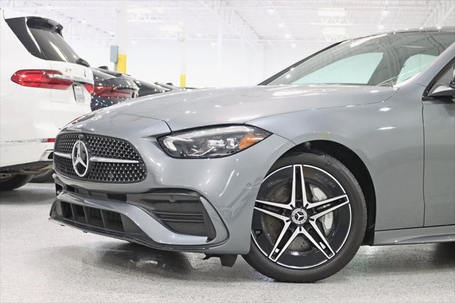 used 2024 Mercedes-Benz C-Class car, priced at $44,800