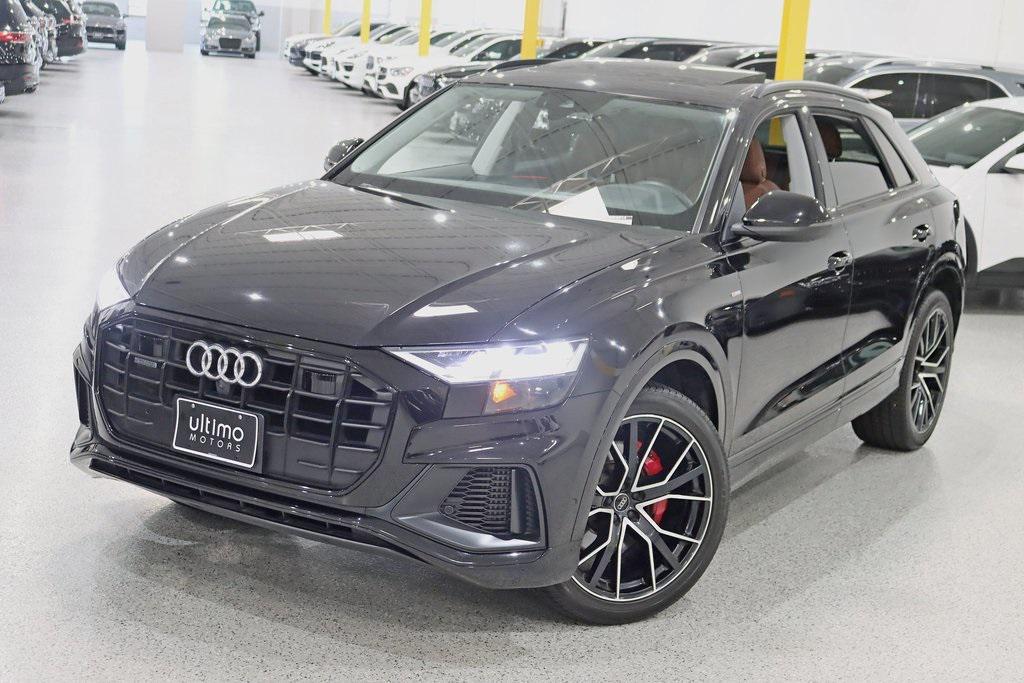 used 2020 Audi Q8 car, priced at $44,800