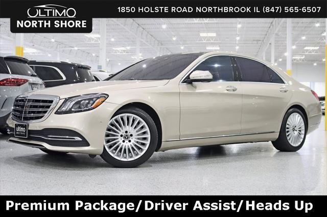 used 2019 Mercedes-Benz S-Class car, priced at $49,900