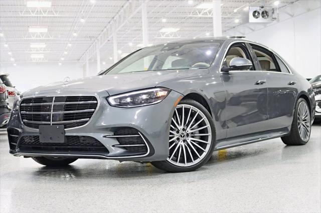 used 2021 Mercedes-Benz S-Class car, priced at $77,879