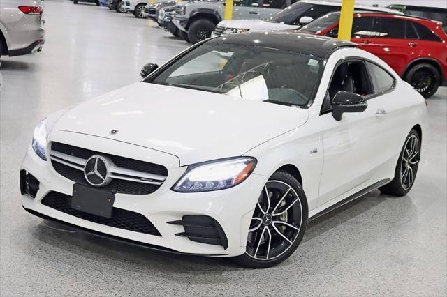 used 2021 Mercedes-Benz AMG C 43 car, priced at $42,500