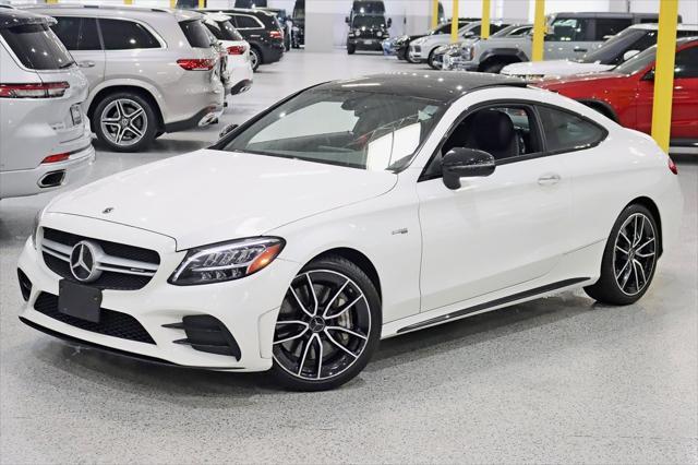 used 2021 Mercedes-Benz AMG C 43 car, priced at $42,500