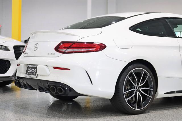 used 2021 Mercedes-Benz AMG C 43 car, priced at $42,500