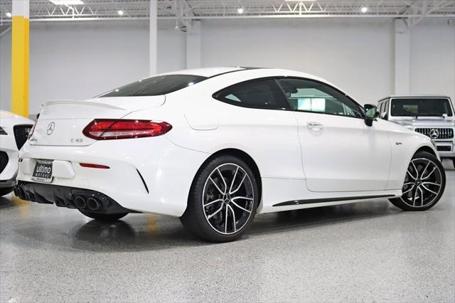 used 2021 Mercedes-Benz AMG C 43 car, priced at $42,500