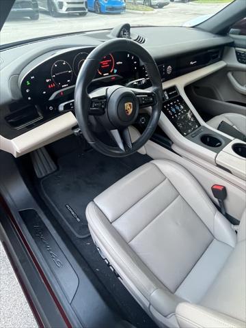 used 2021 Porsche Taycan car, priced at $69,900