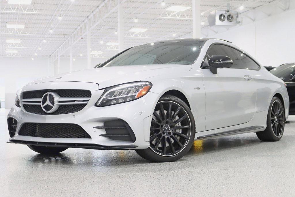 used 2021 Mercedes-Benz AMG C 43 car, priced at $44,800