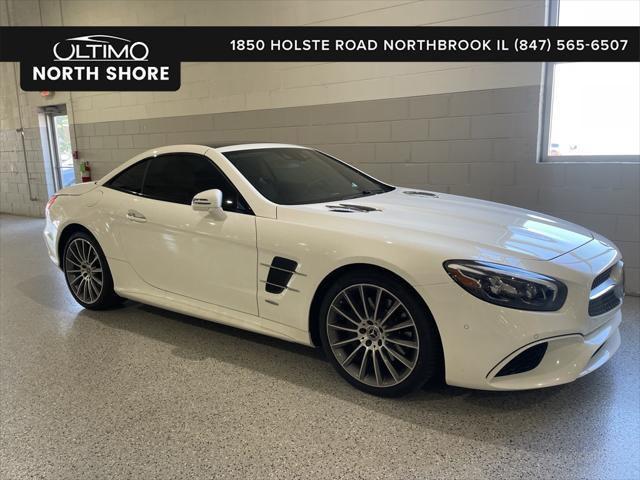 used 2018 Mercedes-Benz SL 550 car, priced at $56,800