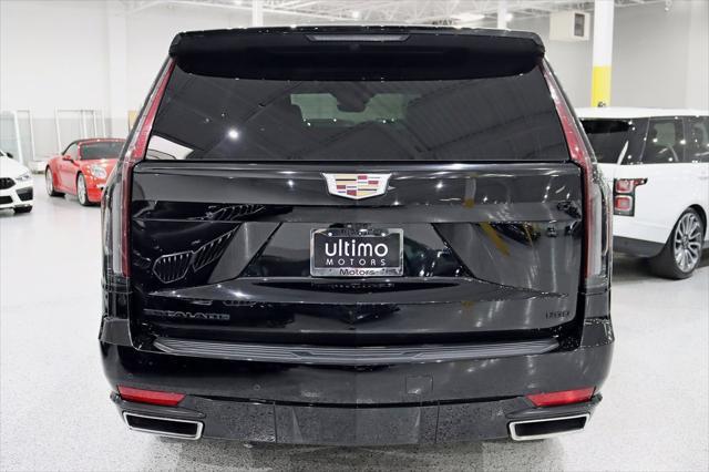 used 2023 Cadillac Escalade car, priced at $73,879