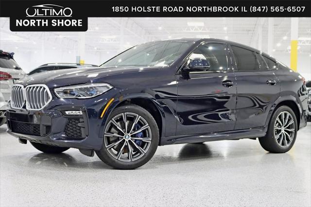 used 2021 BMW X6 car, priced at $56,680