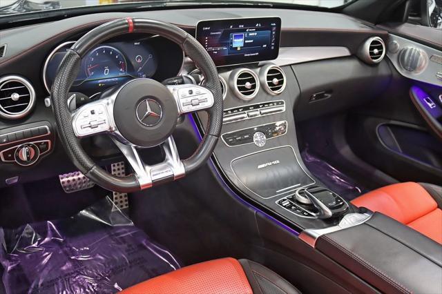 used 2020 Mercedes-Benz AMG C 63 car, priced at $54,611