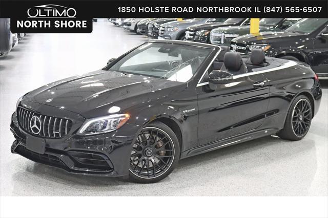 used 2020 Mercedes-Benz AMG C 63 car, priced at $54,611