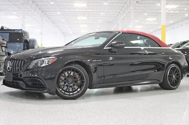 used 2020 Mercedes-Benz AMG C 63 car, priced at $54,611
