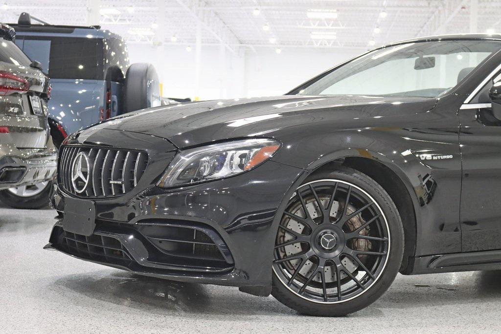 used 2020 Mercedes-Benz AMG C 63 car, priced at $54,611
