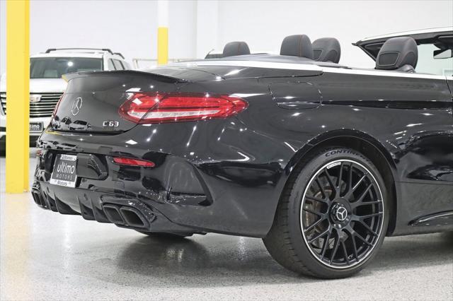 used 2020 Mercedes-Benz AMG C 63 car, priced at $54,611