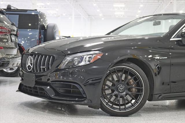 used 2020 Mercedes-Benz AMG C 63 car, priced at $54,611