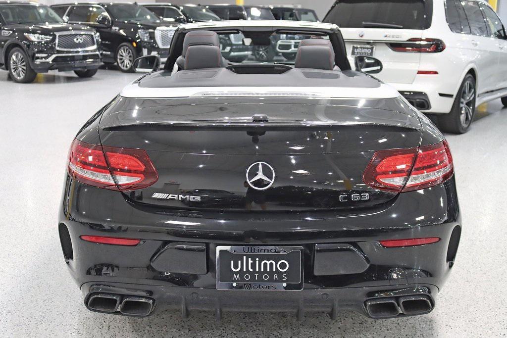 used 2020 Mercedes-Benz AMG C 63 car, priced at $54,611