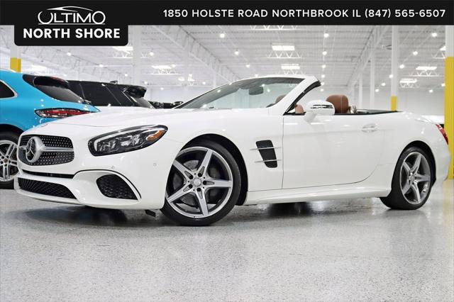 used 2017 Mercedes-Benz SL 550 car, priced at $58,800