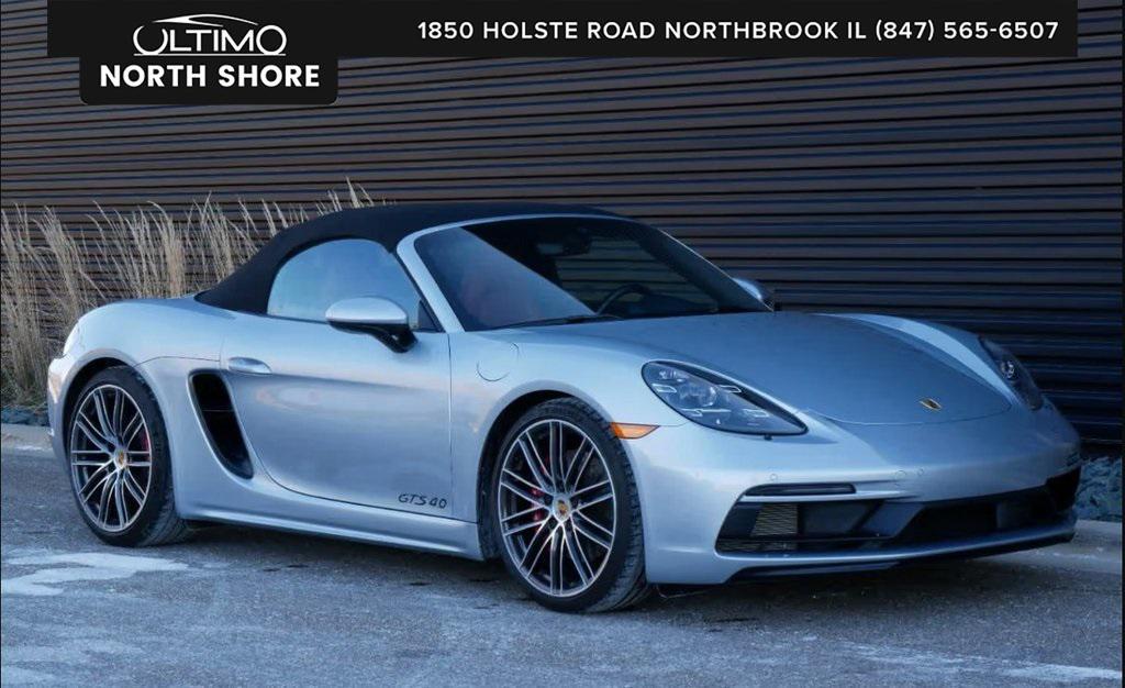 used 2021 Porsche 718 Boxster car