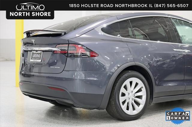 used 2020 Tesla Model X car, priced at $41,499