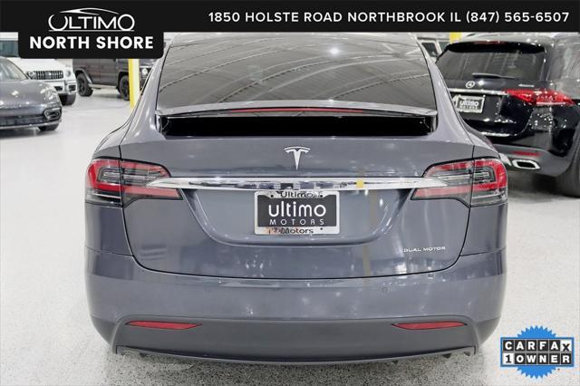 used 2020 Tesla Model X car, priced at $41,499