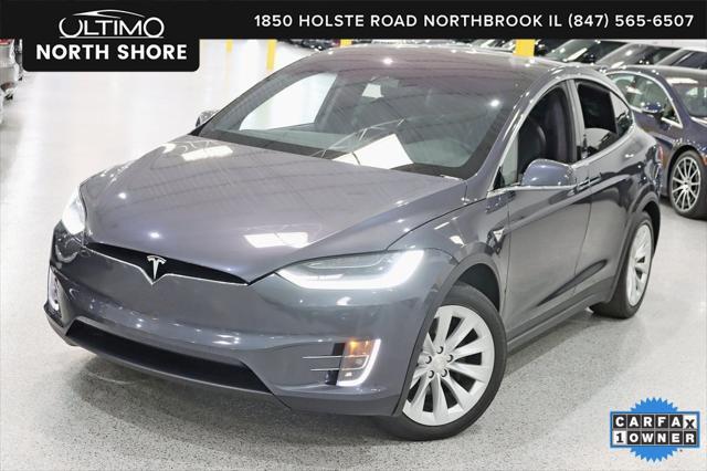 used 2020 Tesla Model X car, priced at $41,499