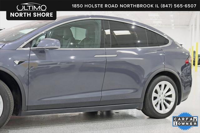 used 2020 Tesla Model X car, priced at $41,499