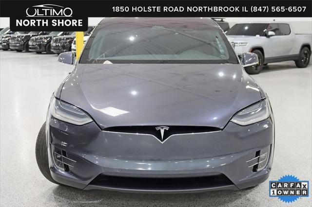 used 2020 Tesla Model X car, priced at $41,499