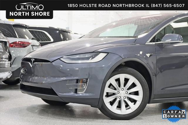 used 2020 Tesla Model X car, priced at $41,499